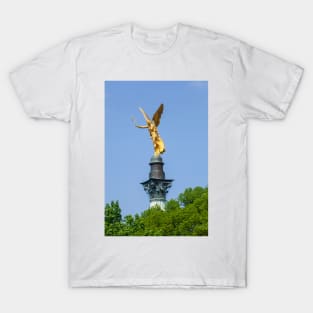 Friedensengel, Munich, Upper Bavaria, Bavaria, Germany, Europe T-Shirt